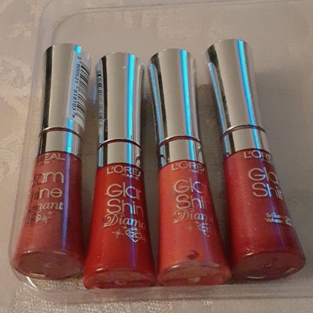 NEW *RARE* L'Oreal Glam Shine Diamant Volumizing Lip Color - Your Choice